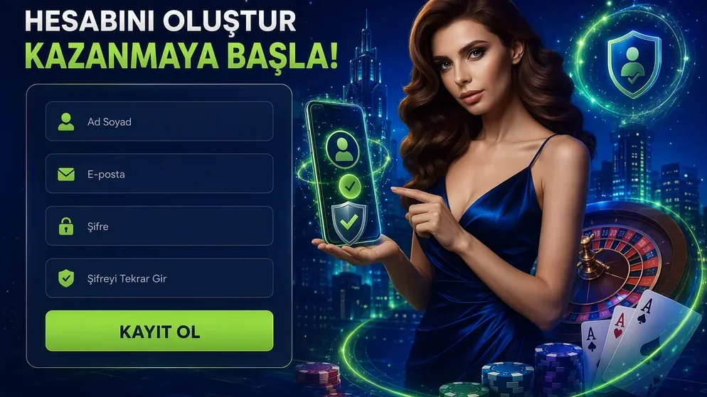 Kayıt formu ve kimlik doğrulama adımları