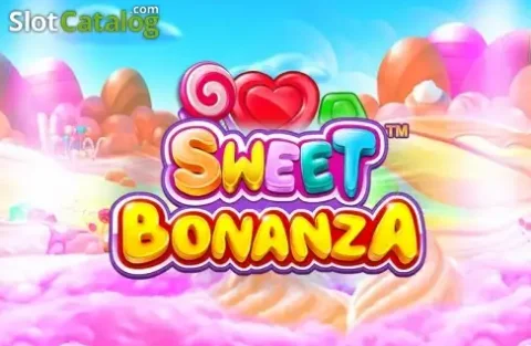 Sweet Bonanza şeker temalı slot ekranı